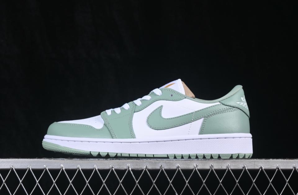 Jordan 1 Low - Verde Salvia e Branco