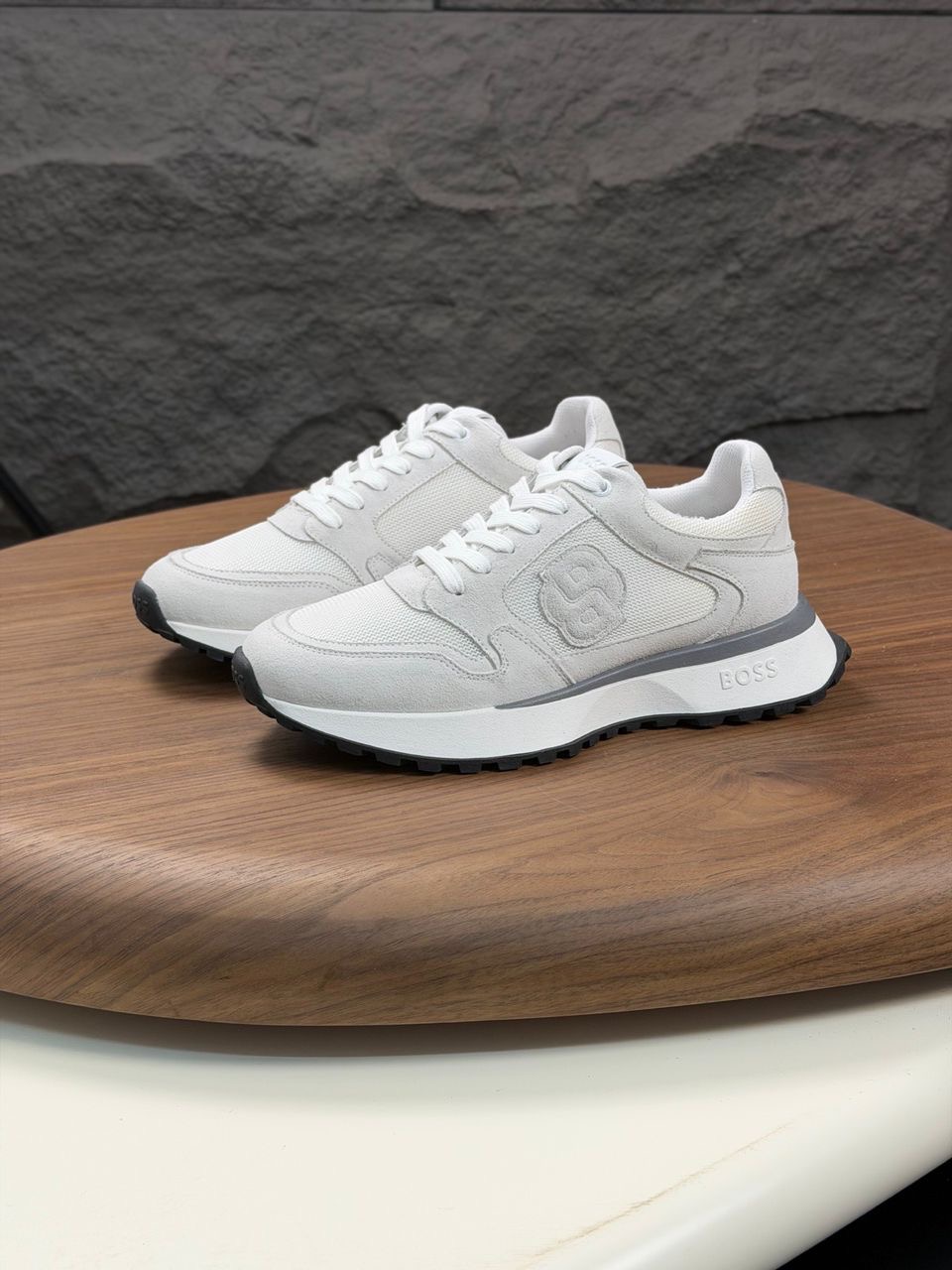 Casual - Cinza e Branco