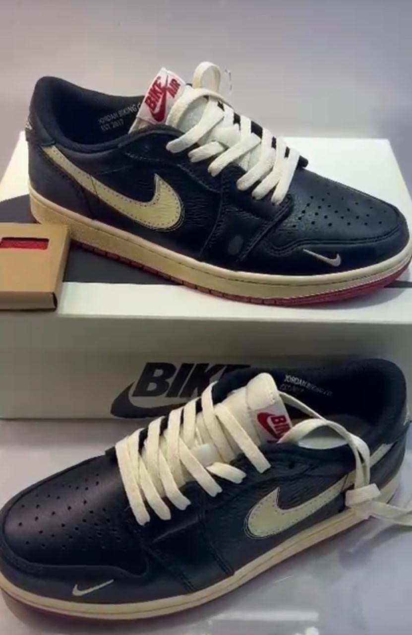 Jordan 1 Low - Preto e Branco